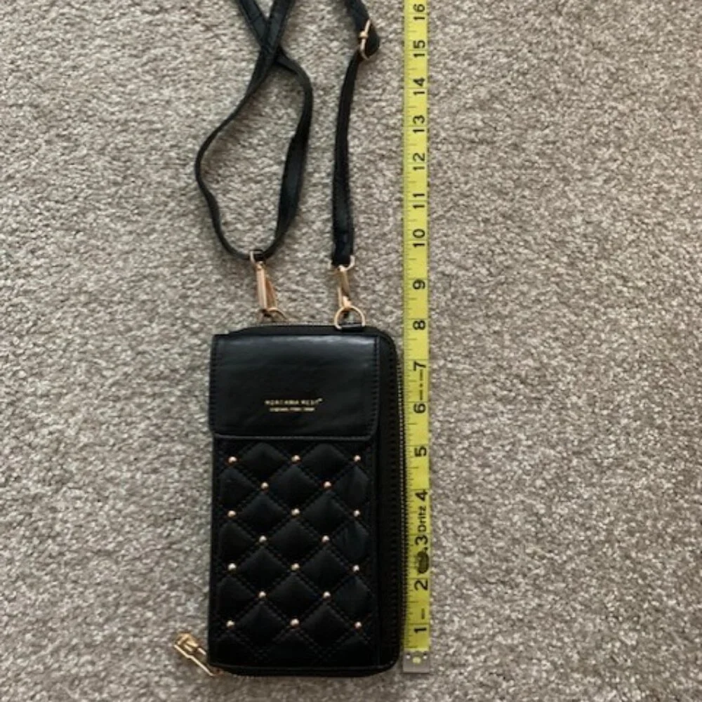 NWOT Montana West Leather Zip Around Phone Wallet